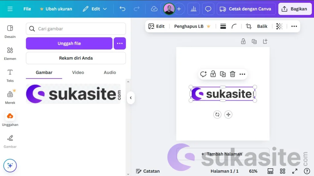 Aplikasi Pembuat Logo Online Canva