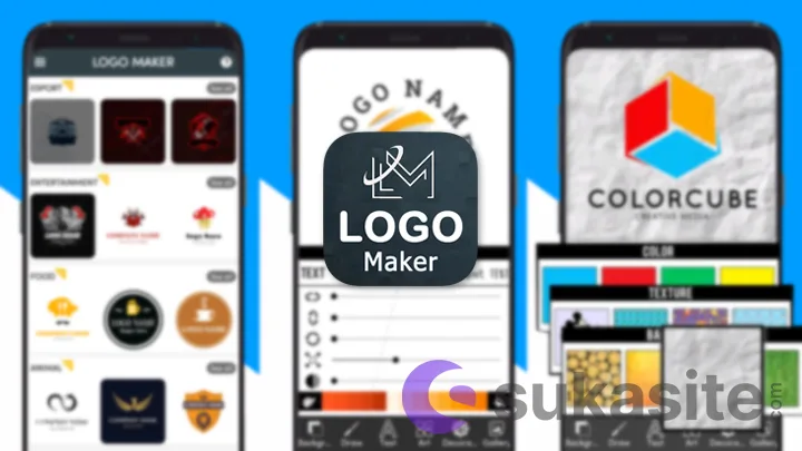 Aplikasi Pembuat Logo di HP Logo Maker oleh TTT Team